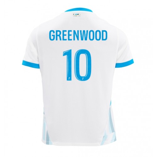 Fotballdrakt Herre Olympique de Marseille Mason Greenwood #10 Hjemmedrakt 2024-25 Kortermet